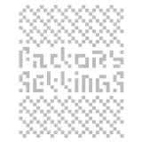 factorysettings